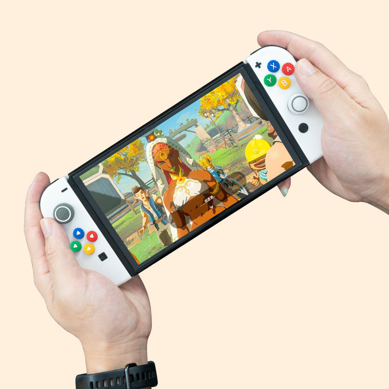 D-pad ปุ่มทิศทางข้าม ABXY สติกเกอร์ที่สําคัญจอยสติ๊ก Thumb Stick Grip Cap สําหรับ Nintendo Switch & Switch Oled NS Joy-con ผิวกรณี