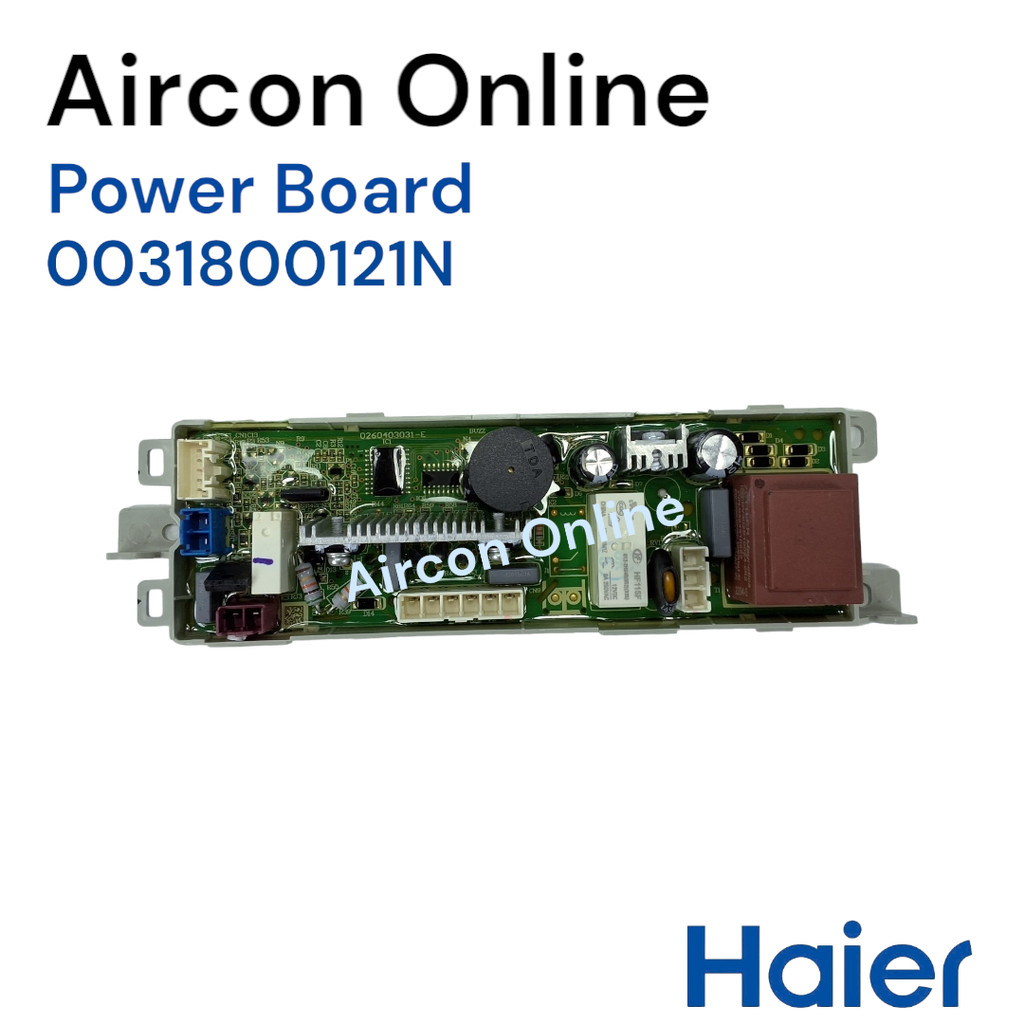 Power Board เครื่องซักผ้า Haier รุ่น HWM150-1701D, HWM160-1701D รหัส 0031800121N ( 121N ) ของแท้