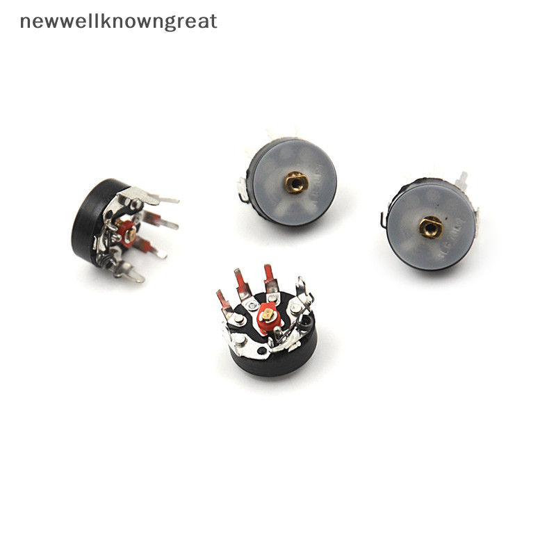 Newwellknowngreat 10pcs Potentiometer RV12MM 10K 50K วิทยุ Potentiometer พร ้ อมสวิตช ์ CAD