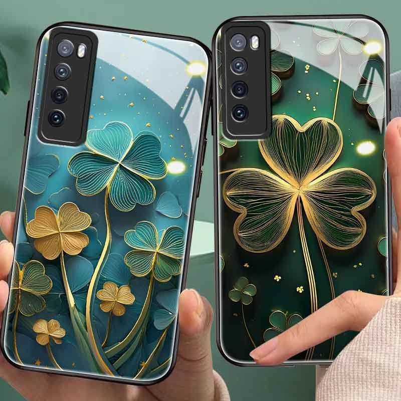 Lucky Casing สําหรับ huawei nova 7/se/i,2/i/lite,3/i,4/e,5/t,6,8/i,9/se,10/se,y61,y70,y90,mate 9,10,