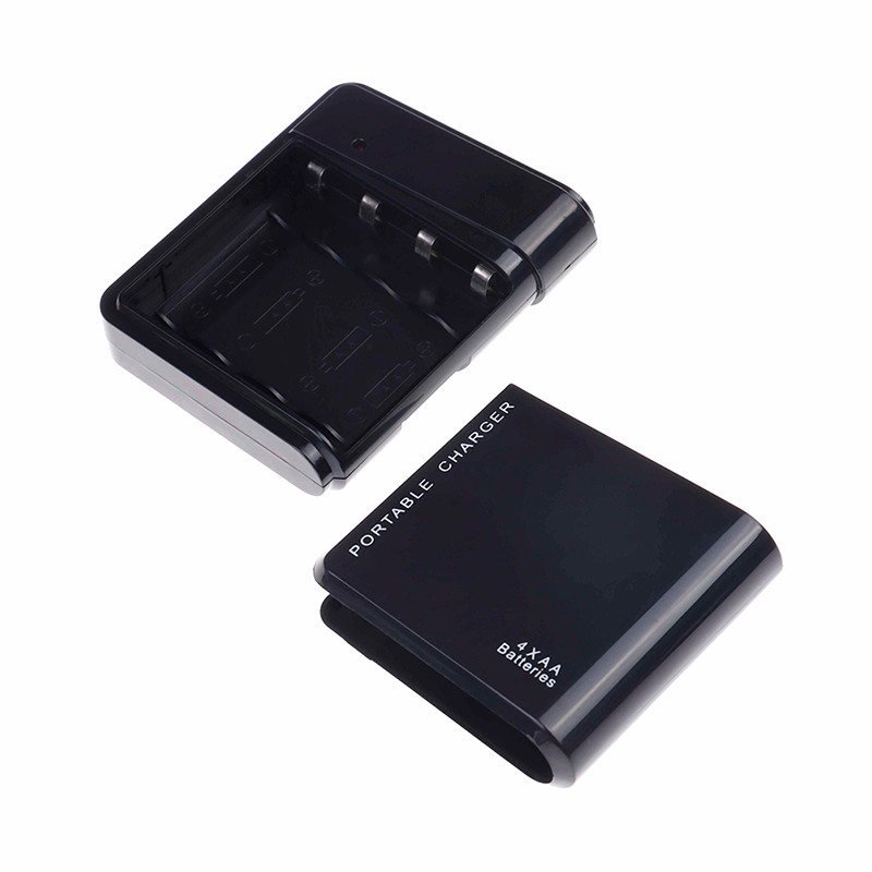 Outdoorspace 1 Pc Usb 4 Aa Power เครื ่ องชาร ์ จฉุกเฉินแบบพกพา Universal Phone Charger ใหม ่