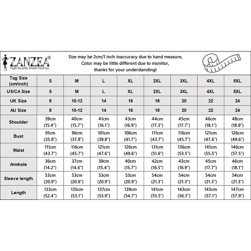 Zanzea ผู ้ หญิงมุสลิมลูกเรือคอหลวม Lace-Up Pleats ชุดเดรสลายไม ่ สม ่ ําเสมอ