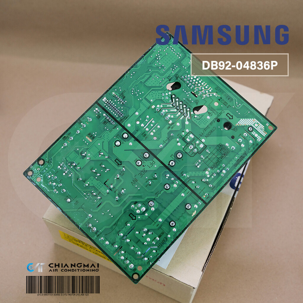 DB92-04836P แผงวงจรแอร์ Samsung แผงบอร์ดแอร์ซัมซุง บอร์ดคอยล์ร้อน รุ่น AR13CYHAAWKXST, AR10AYHYCWKXST ราคา ถูกที่สุด ดีลบีเคเค แกลเลอรีภาพที่ 3