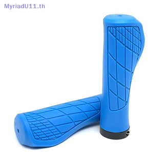 MyriadU 1 คู่ Grips กันกระแทกจักรยาน Handlebar Cover Anti-Slip ล็อค Grips Ergonomic ขี่จักรยานยาง Handle Grips TH