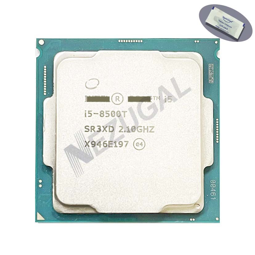 I5-8500T I5 8500T SR3XD 2.10 UP ถึง 3.50 Ghz Six Core 9M 35W LGA1151 โปรเซสเซอร์ CPU