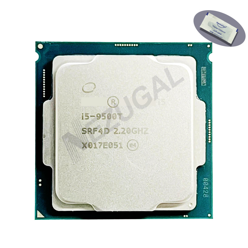 I5-59500T I5 9500T SRF4D 2.20 สูงสุด 3.70 Ghz Six Core 9M 35W LGA1151 โปรเซสเซอร์ CPU