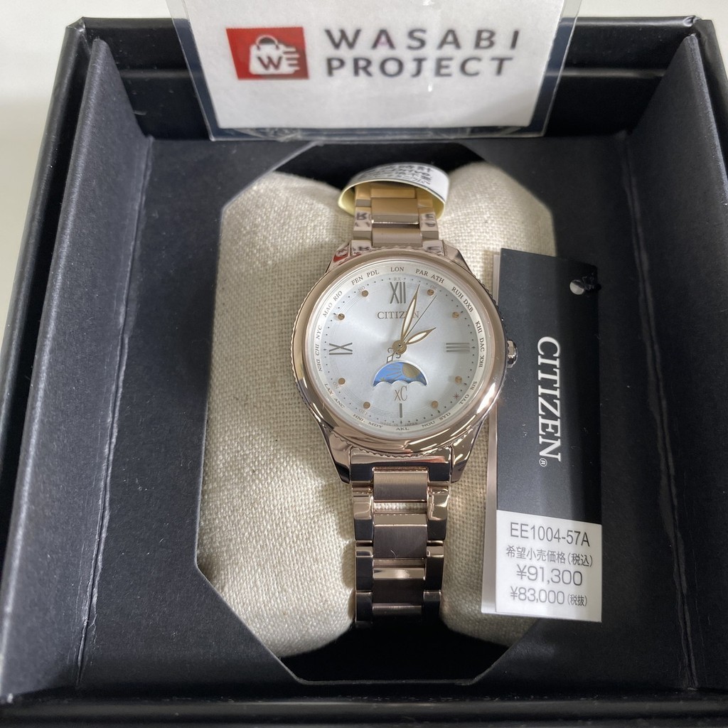[Authentic★Direct from Japan] CITIZEN EE1004-57A Unused xC Eco Drive Sapphire glass Titanium Women Wrist watch นาฬิกาข้อมือ