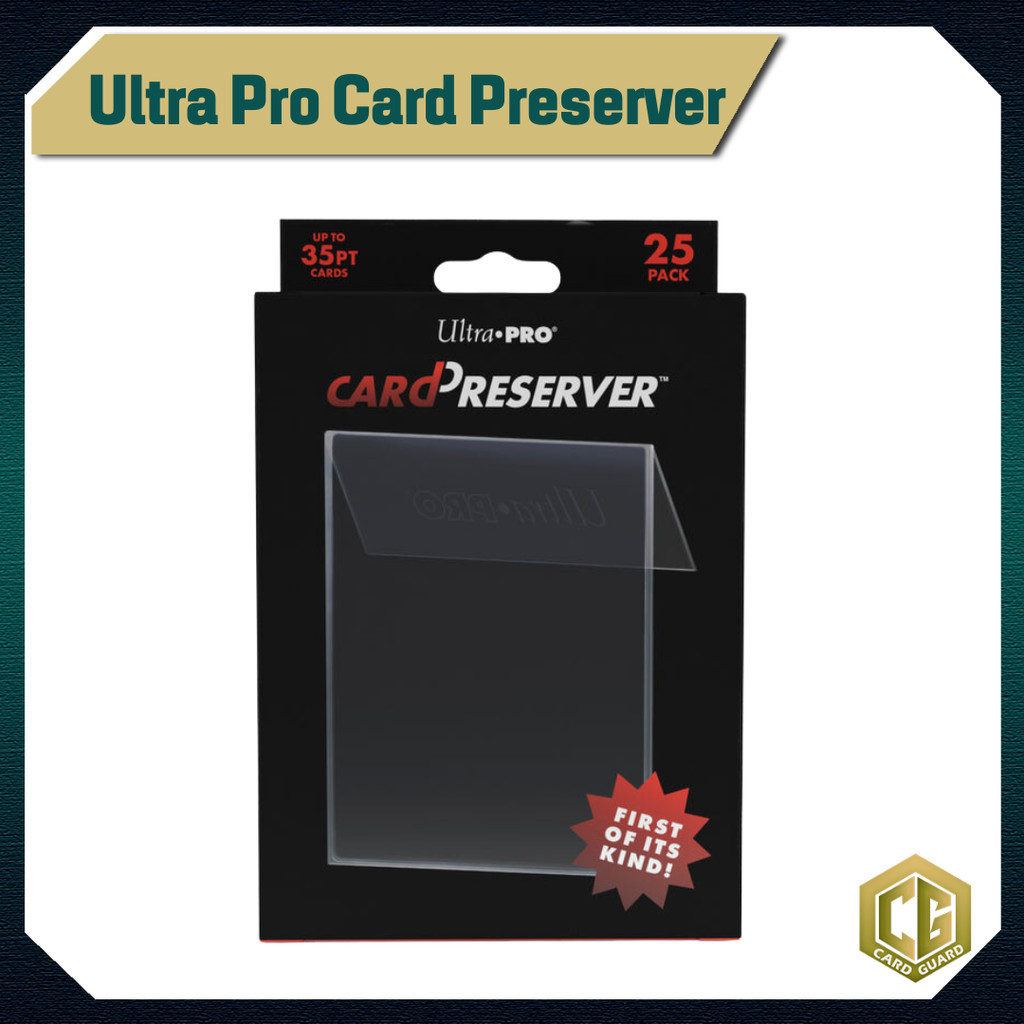 Ultra Pro Card Preserver ด้านหลังแข็ง สำหรับการ์ด 35pt ซองใส่การ์ด 1กล่อง 25ชิ้น