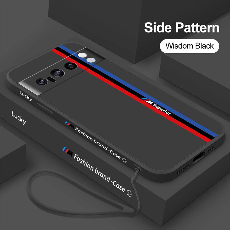 Casing Pixel 8 Pro Capa Casing แฟชั ่ นซิลิโคนเหลวสําหรับ Google Pixel 6 7 6A 7A 8 8A Pro Pixel6 Pix