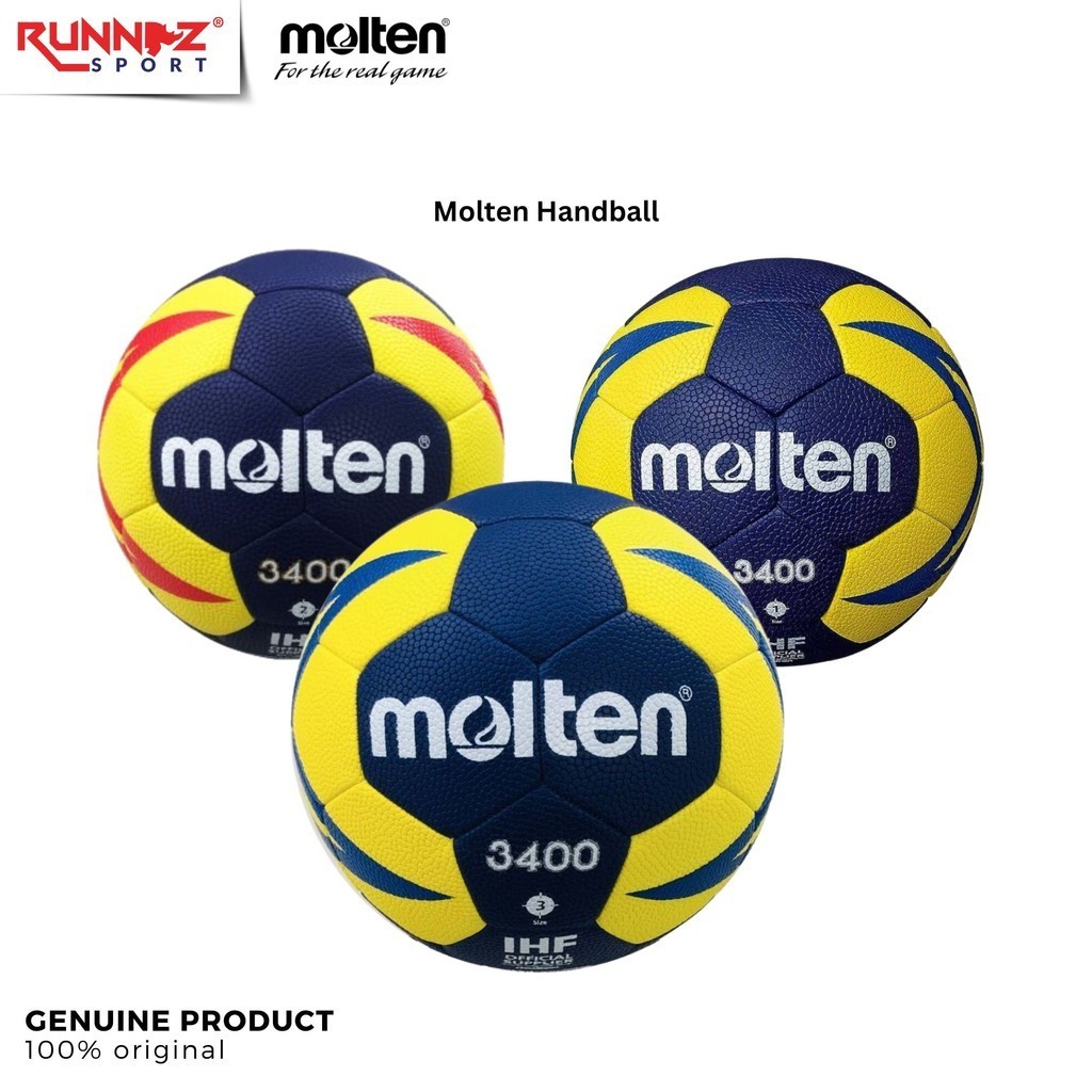 แฮนด์บอล Molten H1X3400NB / H2X3400NR / H3X3400NB