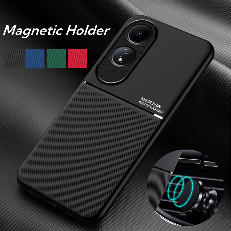 เคสกันลื่นที่ทนทานสําหรับ OPPO A60 A79 5G A98 A78 A58 ฝาครอบป้องกันผู้ถือดูด Coque Fundas Capa