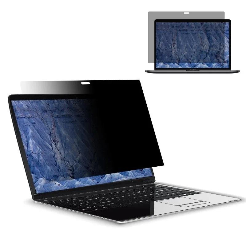 สําหรับmacbook M1 M2 Air 13 13.6 15.3 M3 Pro 14 16 A2779 A2780 2023 Privacy Screen Film แผ่นฟิล์มกรองแสงป้องกันการแอบมอง