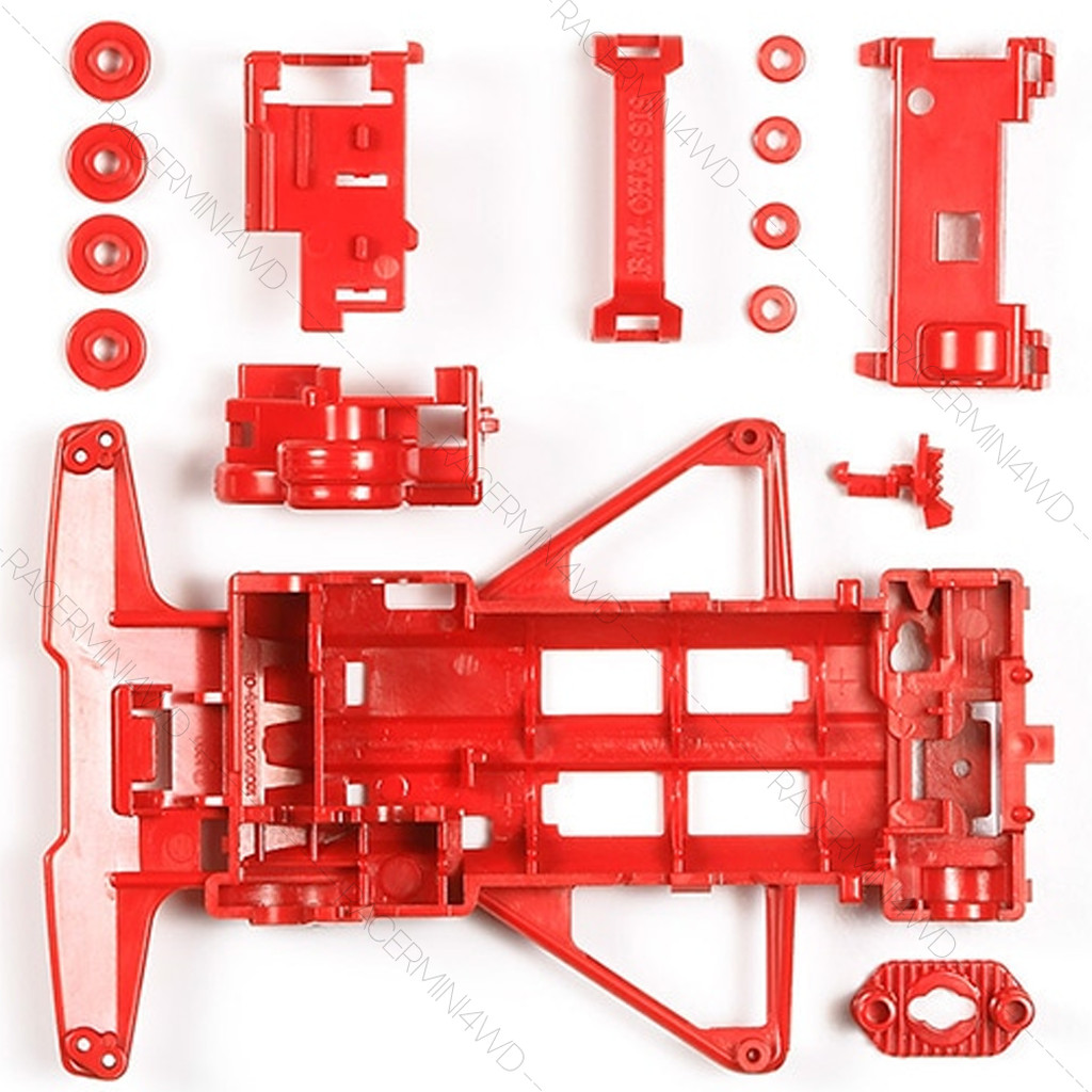 TAMIYA 95243 FM Reinforced Chassis (Red)
