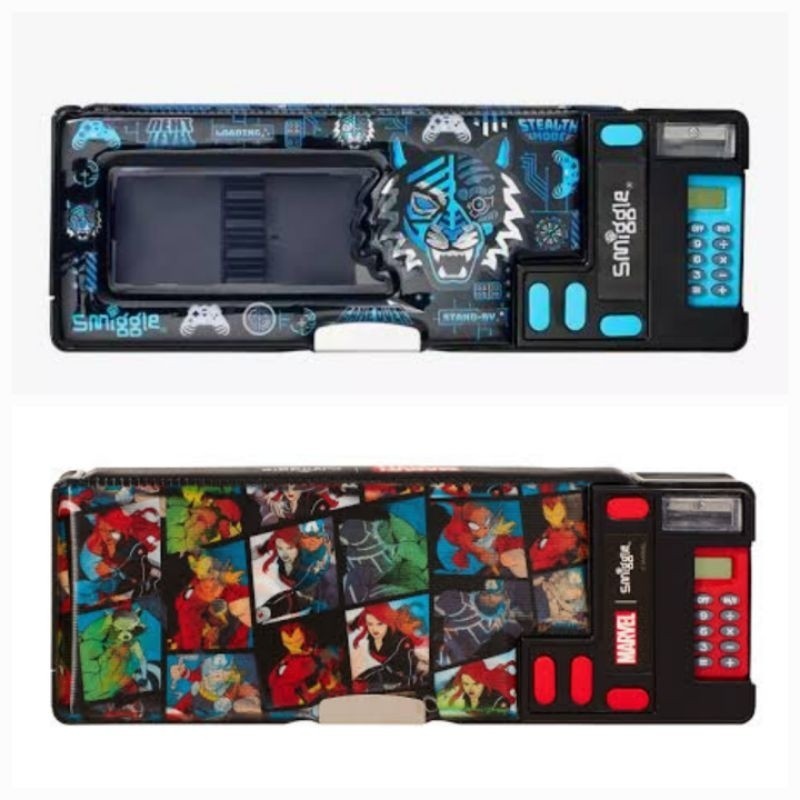 Smiggle pop เครื่องคิดเลขกล่องดินสอเครื่องคิดเลขโรงเรียนประถมศึกษาอนุบาลเครื่องคิดเลข minecraft ยูนิ