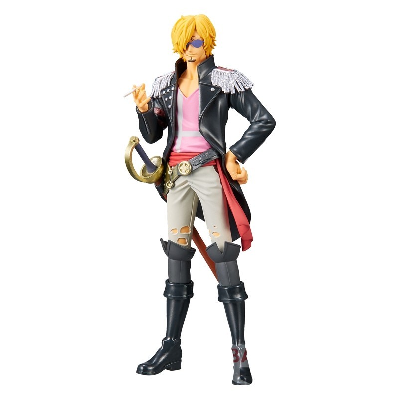 โรงงานแว่นตาแท้ Bandai One Piece DXF RED Theatrical Version MEN vol.4 Yamaji Jingpin Figure