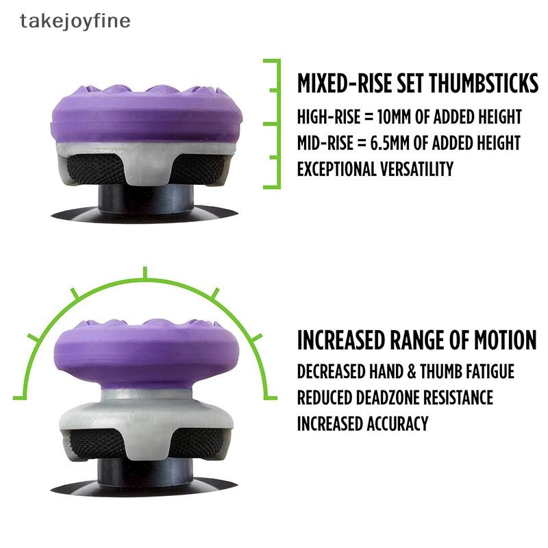 Tfth Freek Galaxy FPS สําหรับ Playstation PS4 High-Rise Analog Stick PS5 จอยสติ๊ก Controller Performance Command Stick เกมซิลิโคนหมวก Vary