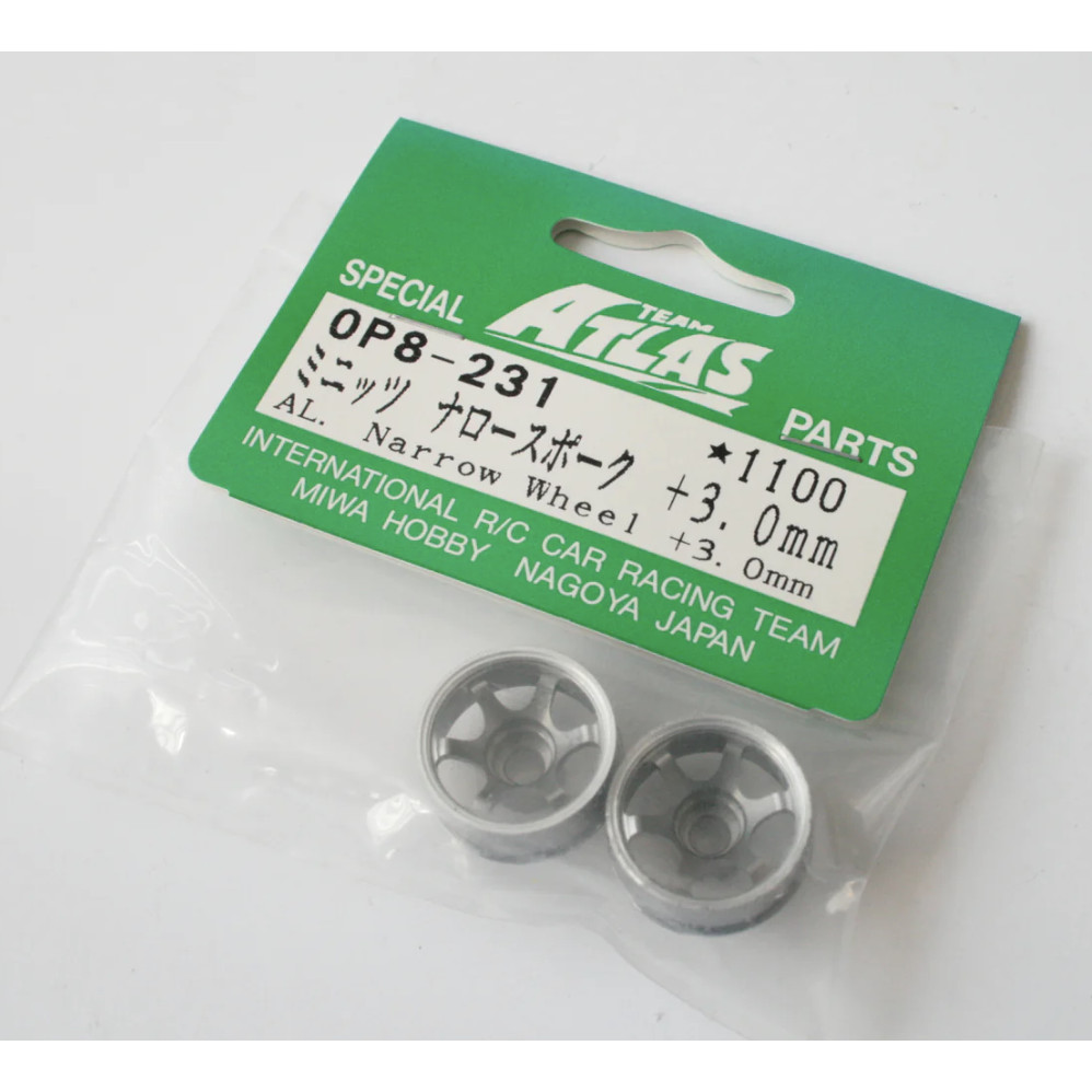 Team Atlas AL. Narrow Wheel (2pcs) OP8