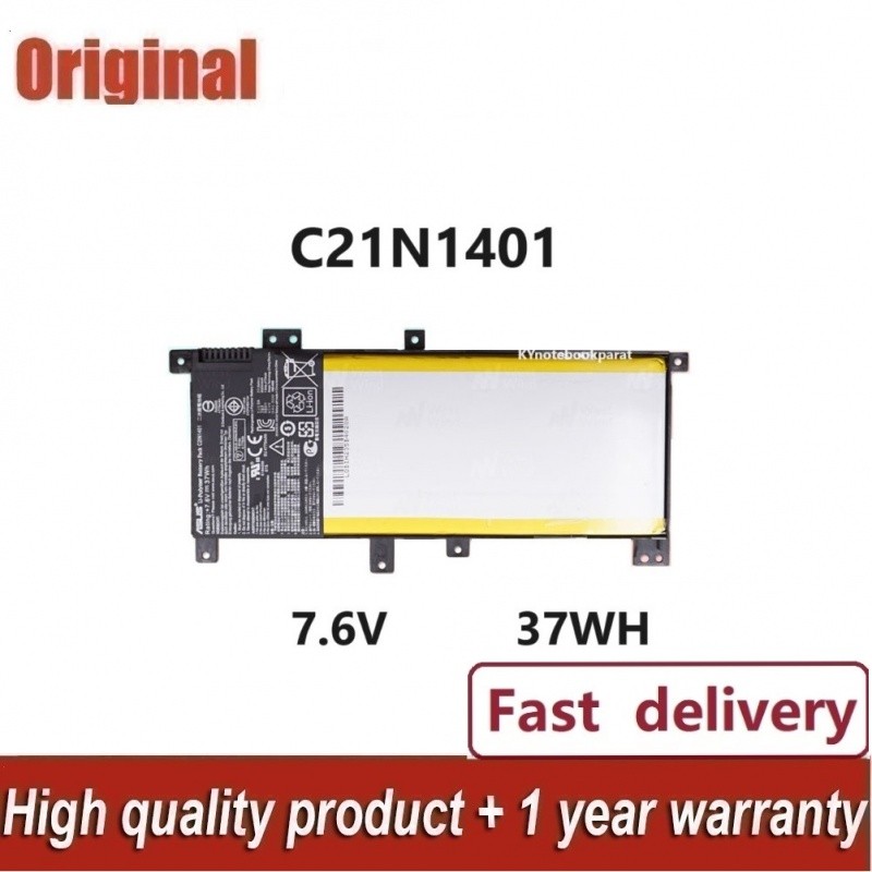 ✿Battery Notebook Asus แท้ X455L K455L C21N1401 ประกัน 6เดือน