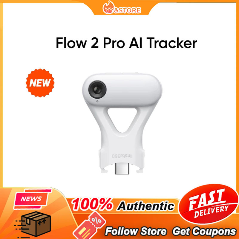 ต้นฉบับใหม่Insta360 Flow 2 Pro AI Tracker พร้อมสปอตไลท์ Gesture Control เติมแสงสําหรับ Insta 360 Flo