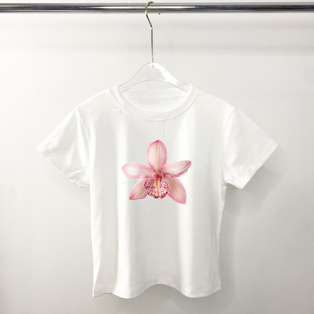 (จัดส่งตลอด 24 ชั่วโมง）Angle Official เสื้อครอปเข้ารูป รูปที่ 8