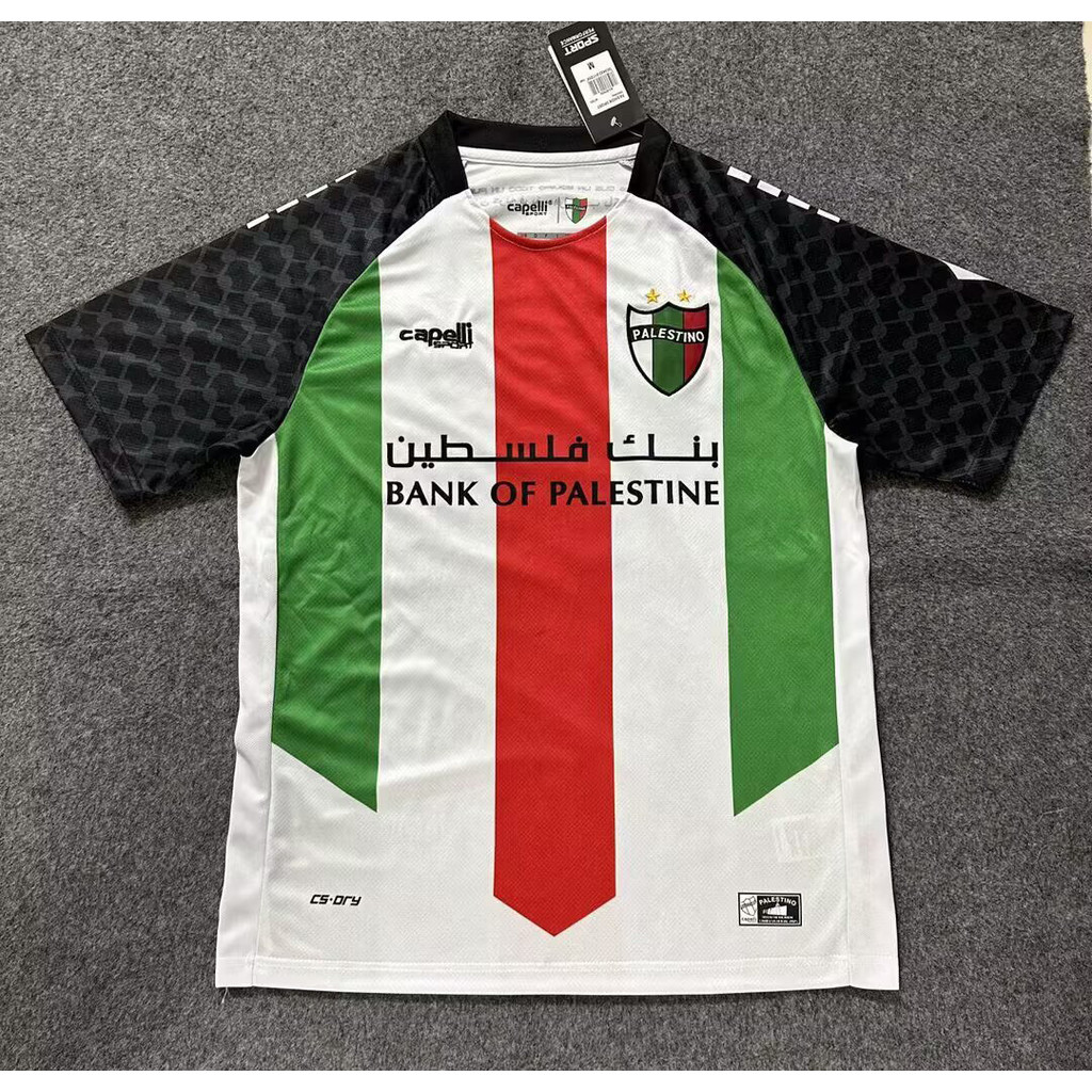 2526 ใหม่ Palestine Football Club Training 25 26 Home Away แฟนฟุตบอลผู้ชายเสื้อกีฬา