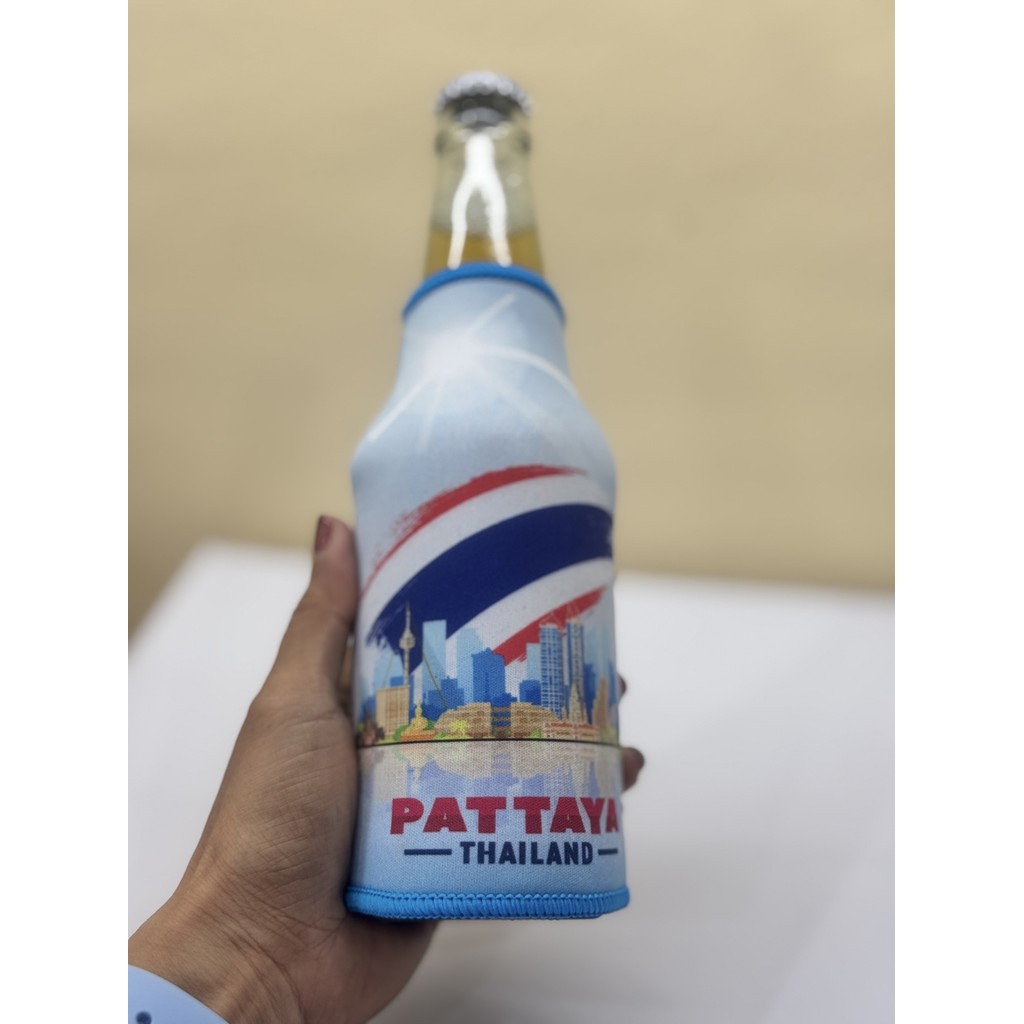 Pattaya Thailand ปลอกหุ้มขวดเบียร์เก็บความเย็น