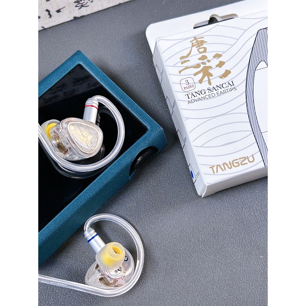 ใหม่ Tangzu Waner 2 10 มม.แบบไดนามิกหูฟังชนิดใส่ในหู IEM MIC โลหะคอมโพสิตไดอะแฟรม 0.78 มม.2Pin IEMs Wan er SG II