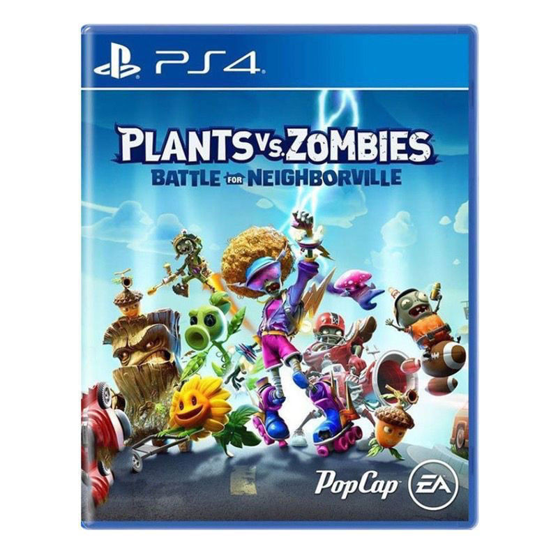แผ่นเกมออนไลน์ PS4 สำหรับสองผู้เล่น Plants vs. Zombies 3 Garden Warfare 3 GW 3 ภาษาจีน