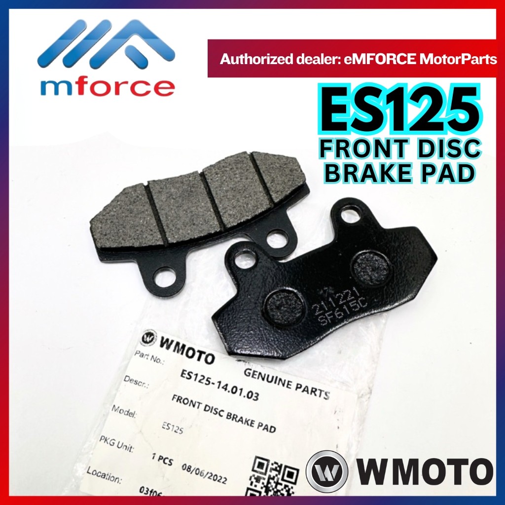 WMOTO ES125 ES ดิสก์เบรกหน้าสําหรับเบรกเบรกเบรก WMOTO