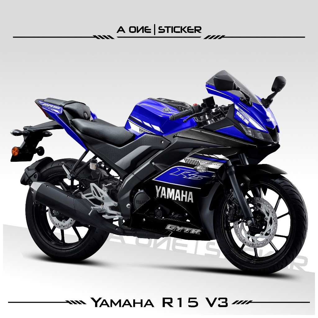 Yamaha R15 V3 Semifull Striping Motif 16 / Yamaha R15 / V3 / R15