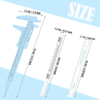 เครื่องมือเขียนคิ้ว ไม้บรรทัดวัดคิ้ว ไมโครเบลด สีขาวปากกามาร์กเกอร์พร้อมไม้บรรทัดกระดาษเครื่องหมายผิวถาวรแต่งหน้าตําแหน่งเครื่องหมาย