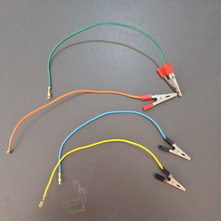 สายไฟพร้อมแคลมป์แบตเตอรี่ เพื่อจูนรีโมทฮอนด้า 23CM