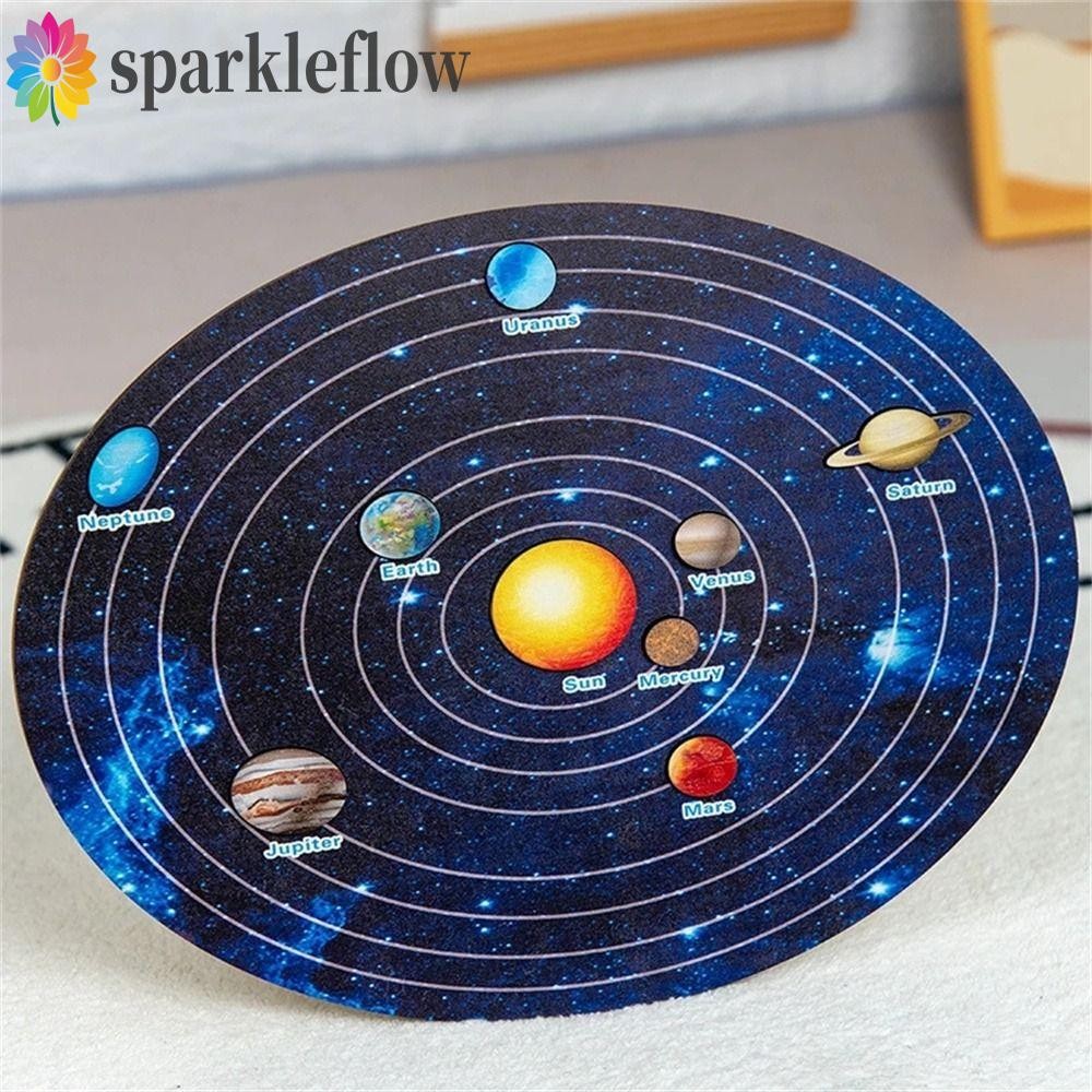 Sparkleflow Solar System Puzzle Universe Learning Toy Planet Matching Astronemon Boy Girl Children P