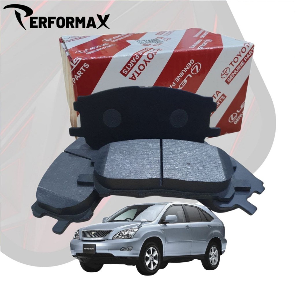 ผ้าเบรคTOYOTA FRONT & REAR สําหรับ TOYOTA HARRIER ACU30 2004-2013