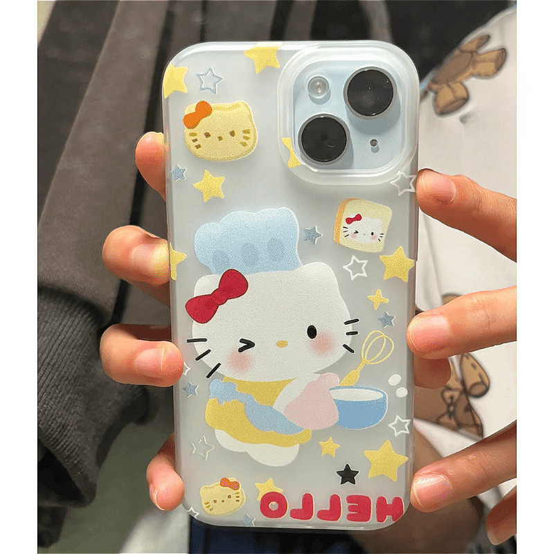 Kitty Chef 16pro case 11 13 14 Plus 15 Pro Max XR 12 13 Pro X 14 Plus