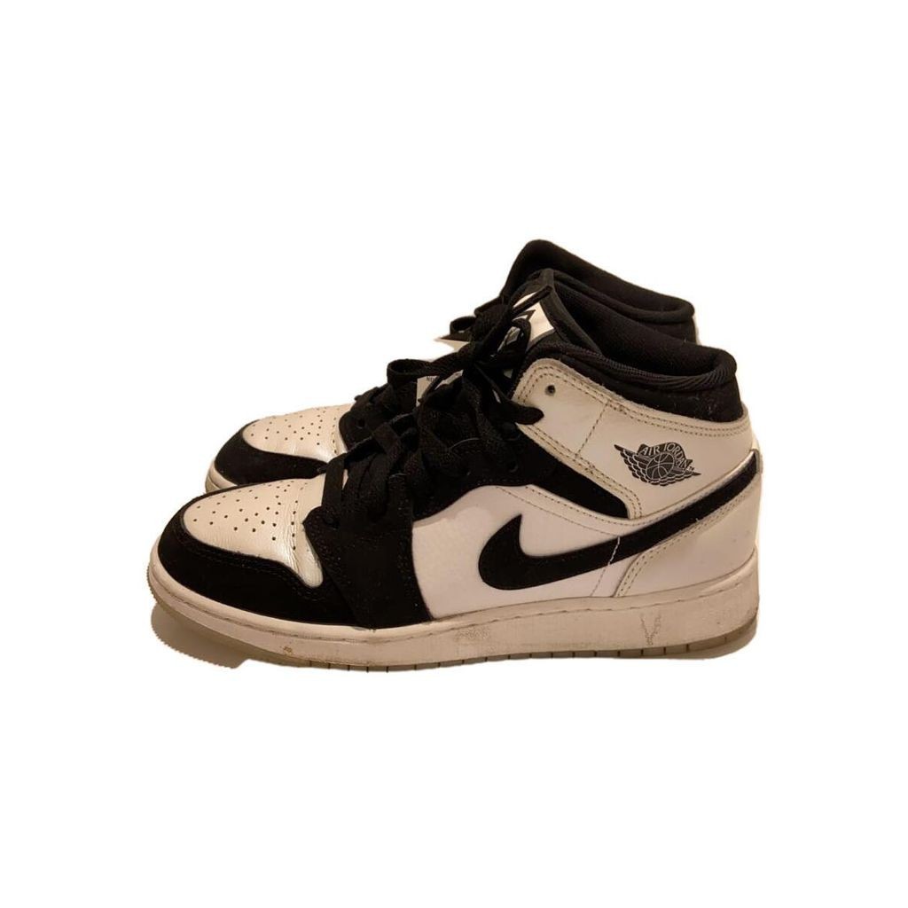 Nike รองเท้าผ้าใบ Air Jordan 1 2 3 5 High Cut mid gs White 23.5 ซม. ส่งตรงจากญี่ปุ่น มือสอง
