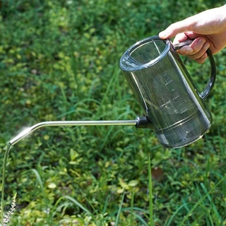 Longe 1 ชิ้นรดน้ําสามารถ,ที่ถอดออกได้ยาว Spout 1L/1.5L รดน้ํากาต้มน้ํา,ดอกไม้กระถางดอกไม้ปากยาวขนาดใหญ่ความจุสวนรดน้ําขวดโฮมออฟฟิศสวนกลางแจ้งสนามหญ้า