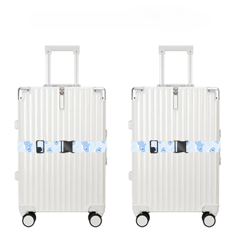 สายรัดกระเป๋าเดินทาง สายรัด 1.8M สายคู่ รัดไขว้ รัดกากบาท เข็มขัดรัดกระเป๋าเดินทาง สําหรับติดกระเป๋าเดินทาง - รูปที่ 7