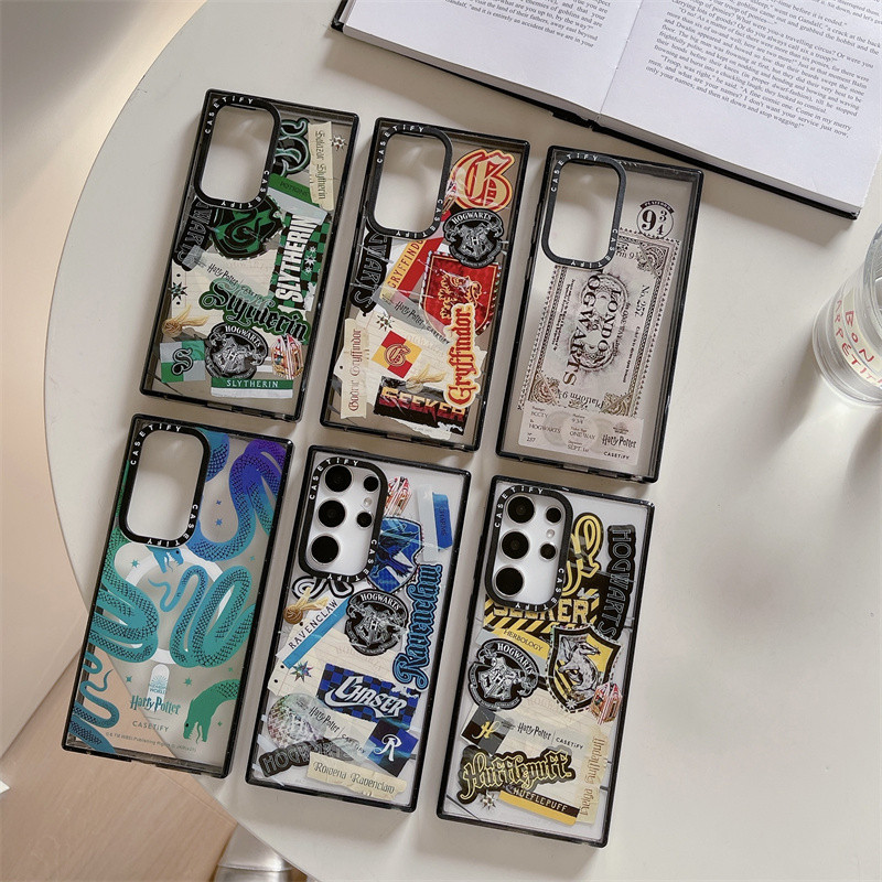 CASETiFYHarry Topgirl studio Samsung Galaxy S24 Ultra S22 S23 เคสโทรศัพท์ แกะสลักแฟชั่น เอฟเฟกต์ดูดแ