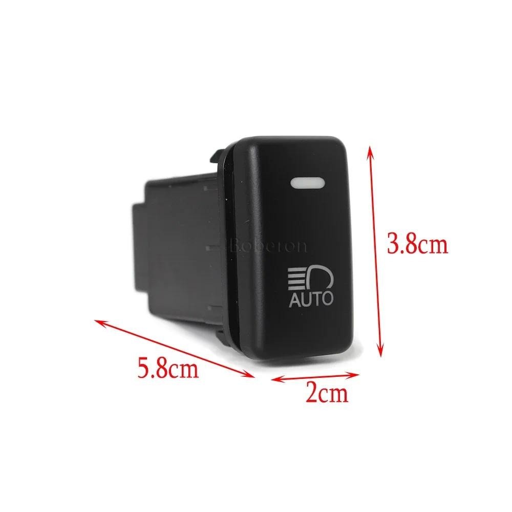 Xm-1 ชิ้น Led ไฟหน้าหมอกกระจกมองหลังความร้อนที่จอดรถเรดาร์สวิทช์ปุ่มกดสําหรับ Toyota FJ Land Cruiser Prado 120 LC100 - รูปที่ 2