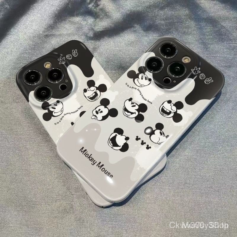 เคสโทรศัพท์มือถือ ลายการ์ตูนดิสนีย์ มิกกี้เมาส์ สําหรับ iPhone 7 8 x xs XR Max 7plus 8plus 11Promax 12pro 13pro 14plus 15pro 11 12 13 14 15