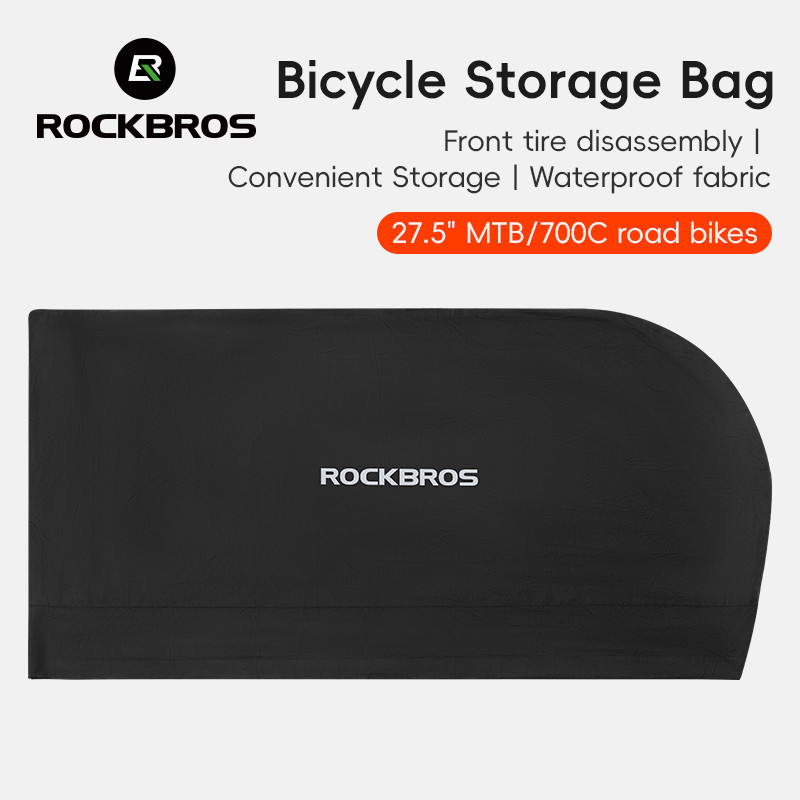 【TH Delivery】ROCKBROS ถุงเก็บจักรยานแบบพกพา ถือสะดวก น้ําหนักเบา กันน้ํา กันฝน สําหรับจักรยานเสือภูเขา 27.5นิ้ว700 คโร