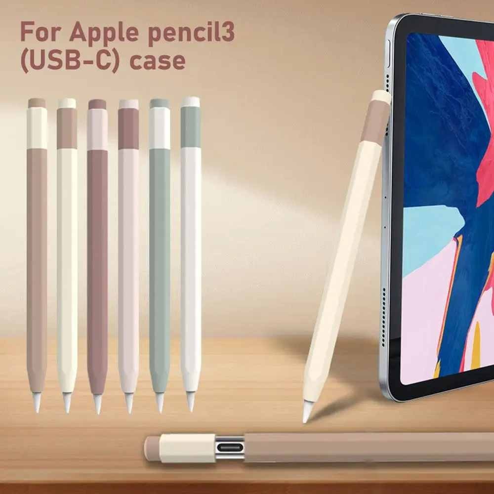 Apple Pencil 3 เคสซิลิโคน กันลื่น กันกระแทก สําหรับ Apple Pencil USB-C