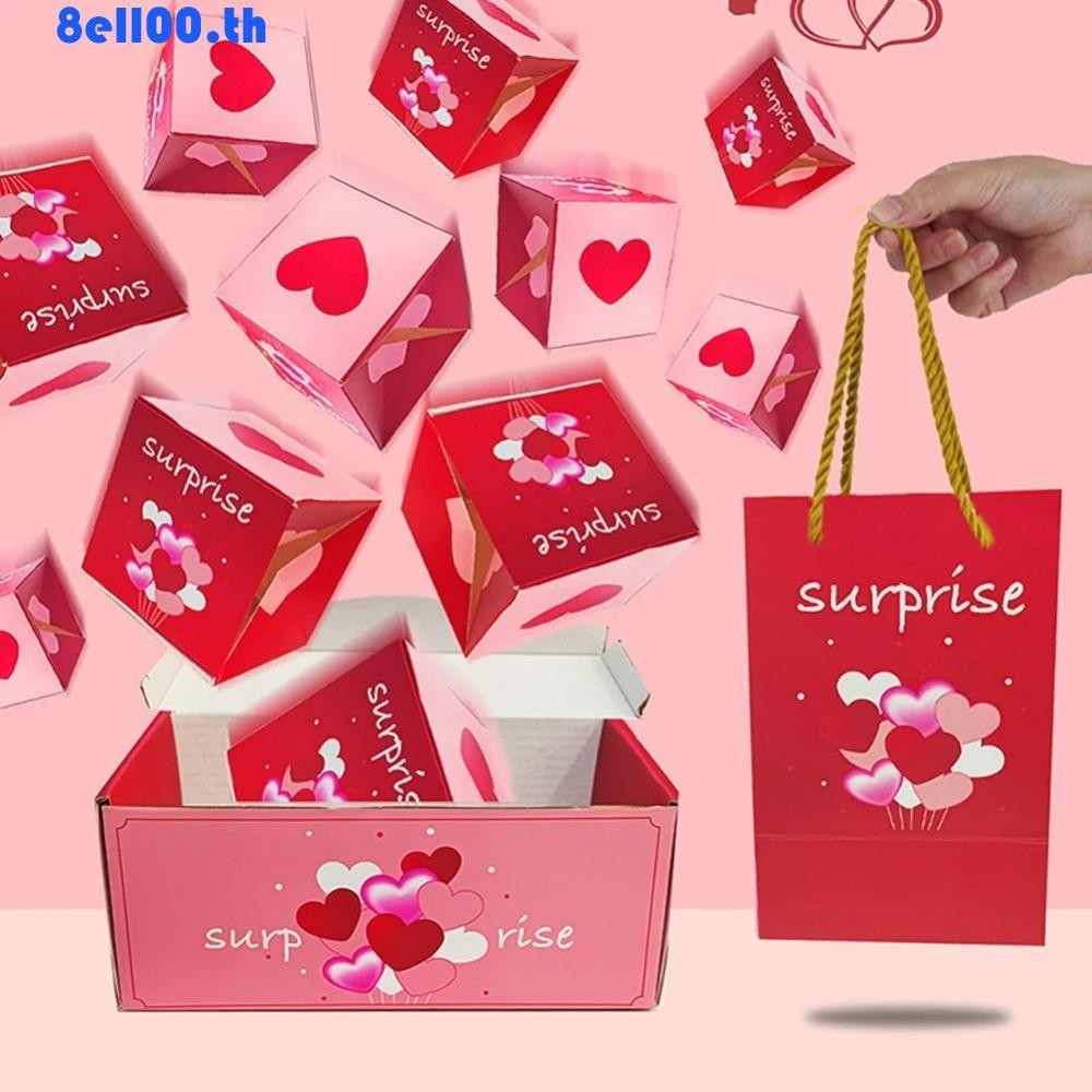 Darnellya Cash Explosion Gift Box, Paper Pop Up Surprise Bounce Box, New Gift Box Fun Luxury Money Box Anniversary