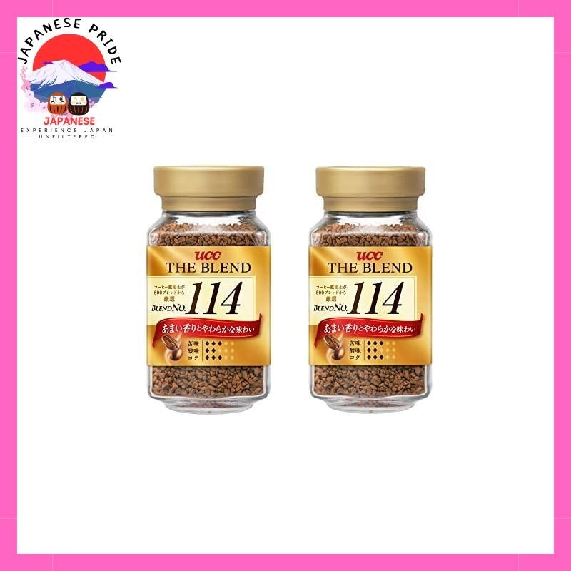 UCC The Blend 114 Instant Coffee Bottle 90g x 2