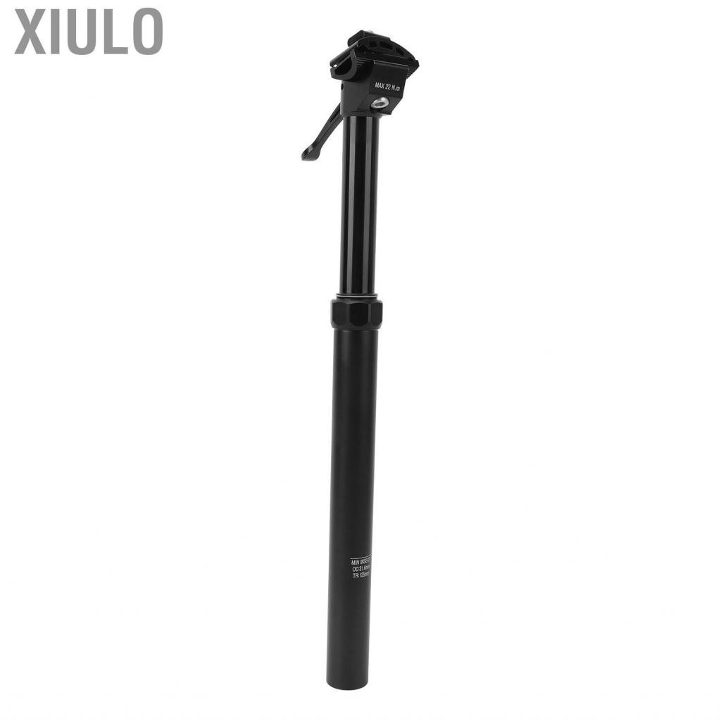 Xiulo Bike Hydraulic Seatpost  Anodic Oxidation Process Hand Controlled for Mountain