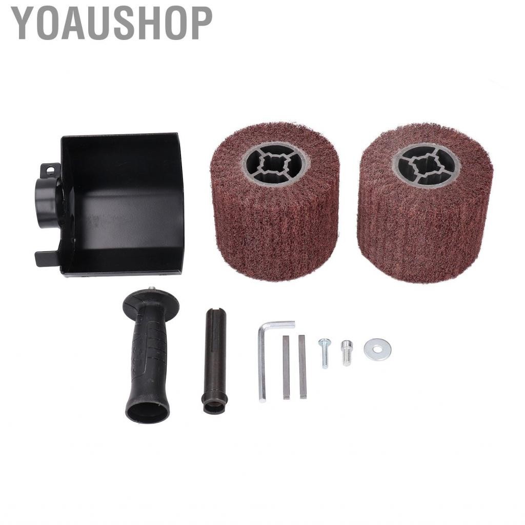 Yoaushop Burnishing Polishing Machine Accessory  Soft Handle Lightweight Handheld for Wood