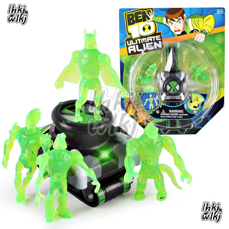 Omnitrix Ben 10 Watch Music เวอร ์ ชั ่ น Omnitrix Ultimate Style โปรเจคเตอร ์ นาฬิกาของเล ่ นเด ็ กของขวัญ