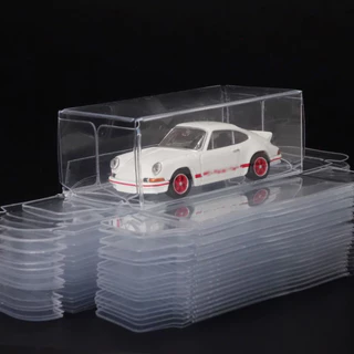 กล่องโชว์เก็บของเล่นโมเดลรถยนต์ สำหรับใส่โมเดล1:64 กันฝุ่น