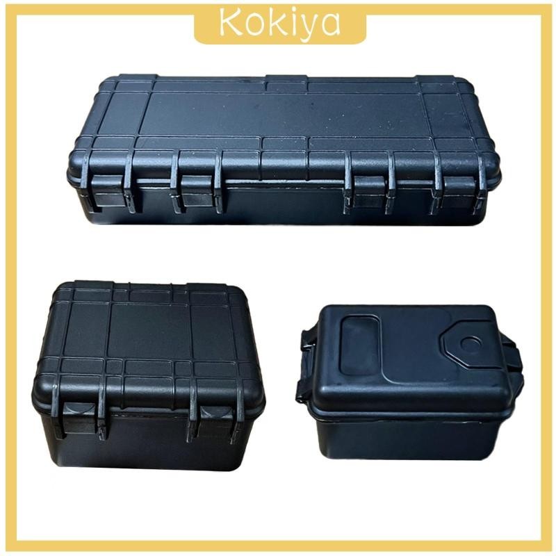 [Kokiya ] 1 กล ่ อง 18 Action Figure Scene Suitcase Chest Model Sturdy Miniature Trunk Model
